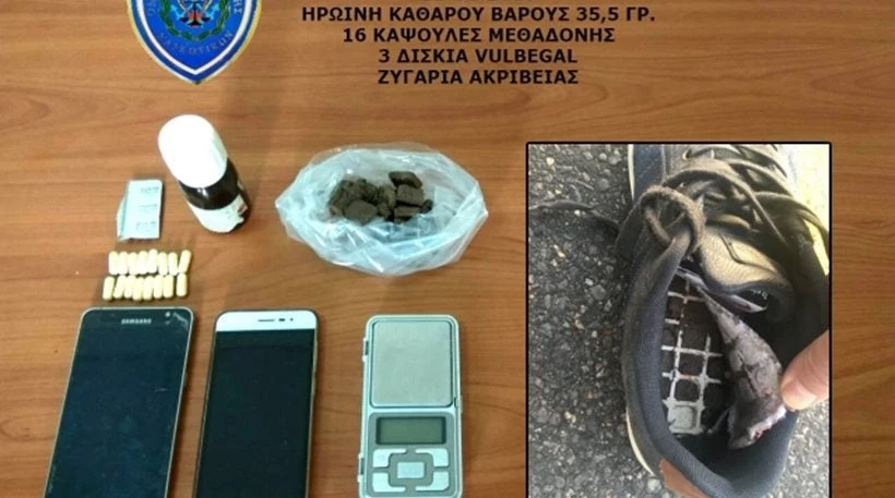Ταξίδευαν στην Κρήτη με την ηρωίνη μέσα στα παπούτσια τους αλλά… ατύχησαν